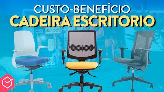 Qual a MELHOR CADEIRA ERGONÔMICA para ESCRITÓRIO e HOME OFFICE  5 OPÇÕES INCRÍVEIS [upl. by Nakah]