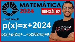 Soma de PA  Resolução UNICAMP 2024  Primeira Fase Matemática Questão 62 [upl. by Eusadnilem]