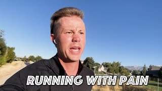 Half Marathon Training Week 6 PT 1  Running With Pain [upl. by Refeinnej]