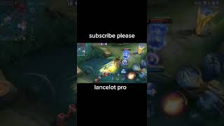 LANCELOT GAMEPLAY PRO PLAYER lancelot mlbb shorts esl mpl [upl. by Attiuqram]