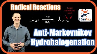 Radical Hydrohalogenation  Its Really Just Markovnikovs Rule [upl. by Amasa5]