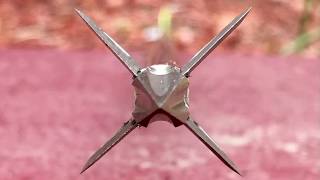 Trophy Taker Quad Steel Broadhead Test [upl. by Reid]