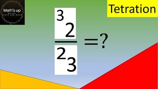 Discovering Tetration A basic exercise to start with [upl. by Streetman]