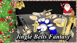 midis2jam2 Jingle Bells Fantasy [upl. by Diarmid441]