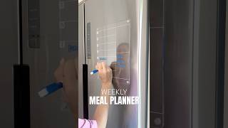 WEEKLY MEAL PLANNER planner organization home homehacks amazon amazonhome organizedhome [upl. by Aniaz514]