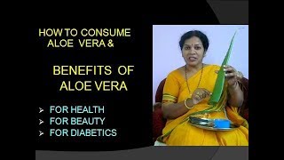 THE BENEFITS OF ALOE VERA amp HOW TO CONSUME IT [upl. by Cass]