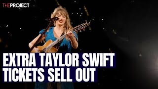 New Taylor Swift Ticket for Aussie Shows Sell Out In An Hour [upl. by Nhaj]