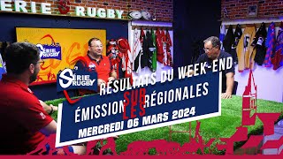 Émission Série Rugby Mercredi 06 Mars 2024 [upl. by Anaoj]