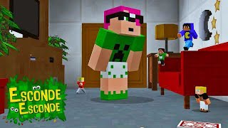 Minecraft FICAMOS PEQUENOS NO ESCONDEESCONDE [upl. by Noy118]