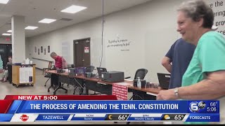 The process of amending the Tennessee Constitution [upl. by Anelhtac548]