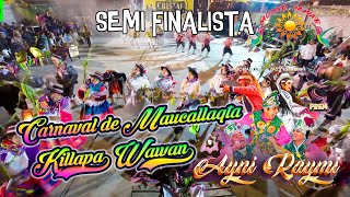 preFinal Carnaval de Maucallaqta Socos  Ayacucho  Killapa Wawan  Ayni Raymi 2024 [upl. by Ungley]