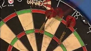 Mervyn King vs Roland Scholton Part 4  2007 International Dart League  1st Round [upl. by Ylimme128]