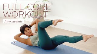 30 Minute Core Workout  Intermediate Pilates [upl. by Hertzfeld]