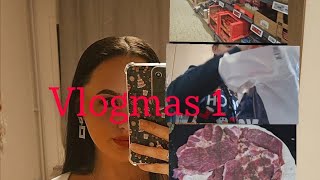 VLOGMAS 1 2024 ZAKUPY SPRZĄTANIE [upl. by Siraved906]