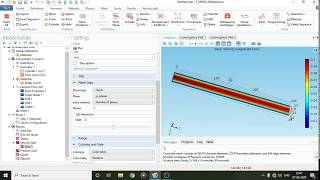 Laminar Flow Analysis by COMSOL Multiphysics Fluid Flow Module [upl. by Edaw]