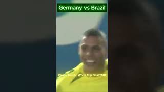 Germany vs Brazil Classic Match World Cup Final 2002 sports youtubeshortsgermanvsbrazil [upl. by Quirita]