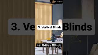 Upgrade Your Space Trendy Blinds vs Traditional Curtains  Qube Interios Hyderabad [upl. by Elenore]