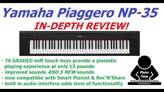 Yamaha Piaggero NP35 Review [upl. by Iem]