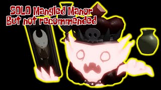 Mangled Manor  Hard Mode Challenge  SOLO  NOT RECOMMENDED  Tower Heroes Roblox  Halloween 2024 [upl. by Ave]