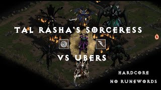 Diablo 2 Uber Tristram with TalRashas Sorceress [upl. by Africa]