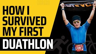 My FIRST Duathlon  Trifactor RunBikeRun Philippines 2022  Duathlon Vlog 3 [upl. by Annette]