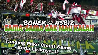 Keren Bonek vs NSB12 Adu Berisik Pake Chant Sama tapi Beda Lirik  Bali United vs PSBY [upl. by Aleksandr2]