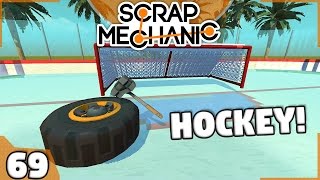 Hockey with rEtRosPexX Rato Caverna and Brent Batch Scrap Mechanic 69 [upl. by Elsworth435]