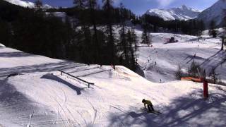 LES ORRES Snowpark [upl. by Roumell417]