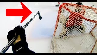 quotSCORING WITH THE MICHIGANquot  2 VS 2 GoPro Hockey [upl. by Nolyak425]