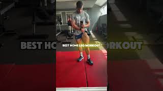 Best Leg Home Workout [upl. by Nylirrej673]