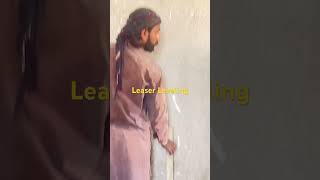 Tile Fixing with Leaser Leveling instrument latestupdateofbahriatownkarachi osaka construction [upl. by Yob]