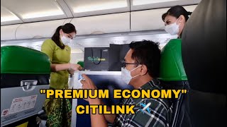 ROYAL GREEN CITILINK  TERBANG RASA BUSINESS CLASS HARGA EKONOMI CHEKK GIVEAWAY [upl. by Churchill835]