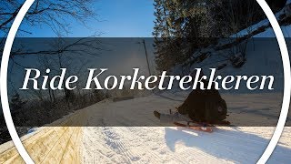 2 km toboggan run in Oslo Korketrekkeren [upl. by Melone]