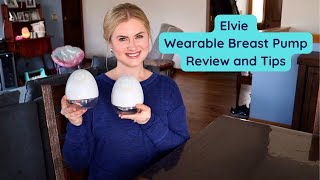 Elvie Wearable Breast Pump Review and Tips [upl. by Ignacio652]