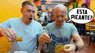 PAPÁ RUSO PROBANDO TACOS POR PRIMERA VEZ en MÉXICO 🇲🇽 [upl. by Sweyn103]