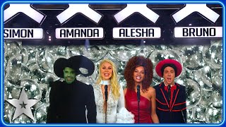 Rask AI turn Simon Cowell into ELPHABA from WICKED  SemiFinals  BGT 2024 [upl. by Yelrak129]