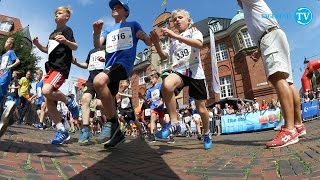 Heftiges Unwetter beim 12 Buxtehuder Altstadtlauf [upl. by Horsey126]