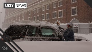 Americas top 5 snowiest cities [upl. by Yaned]