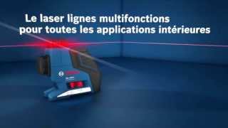 Mabéo Direct présente le Laser lignes GLL 380P Bosch Professional [upl. by Eilime]