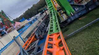 Olympia Looping Barth  InnenfahrtOnride München  Oktoberfest 2024 [upl. by Valdemar]