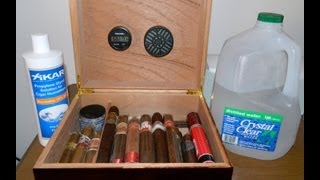 How to Season your Humidor the Fast and Easy way [upl. by Lyrej]