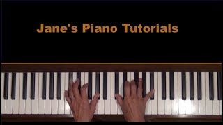 Greensleeves Piano Tutorial [upl. by Salter]