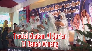 Tradisi Khatam Alquran di Ranah Minang [upl. by Livvie492]