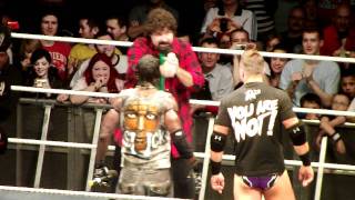 Mick Foley back in the WWE at Raw World Tour Dublin 2011 The Original [upl. by Cleres726]