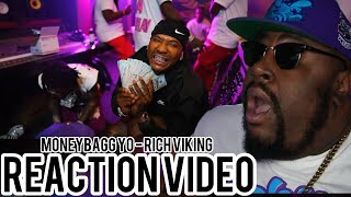 Moneybagg Yo  RICH VIKING Official Music Video REACTION [upl. by Lunna]