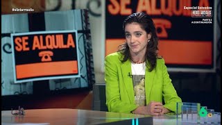 Inés Rodríguez muy indignada con las páginas de alquiler  El Intermedio [upl. by Neelon407]