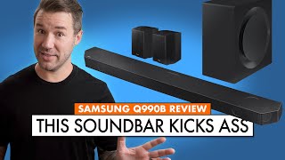 NEW Samsung Home Theater Dolby Atmos Soundbar  Samsung Q990B Review [upl. by Sawyere136]