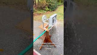 Pelton Wheel Turbine DIY Hydroelectric Generator [upl. by Mehala]