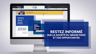 Présentation du nouveau site internet de la Société du Grand Paris [upl. by Alemak]