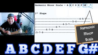 HARMONIC MINOR SCALE LESSON [upl. by Lau]